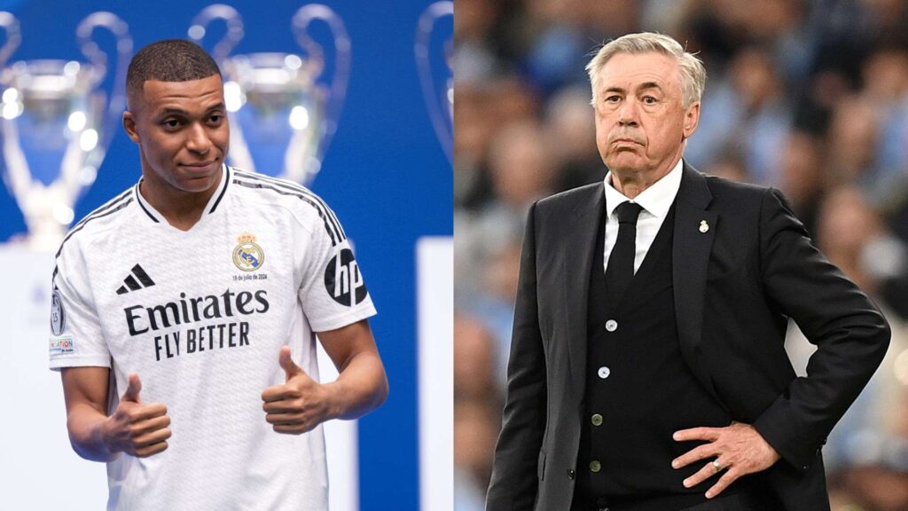 Carlo Ancelotti demands more goals from Madrid star Mbappe