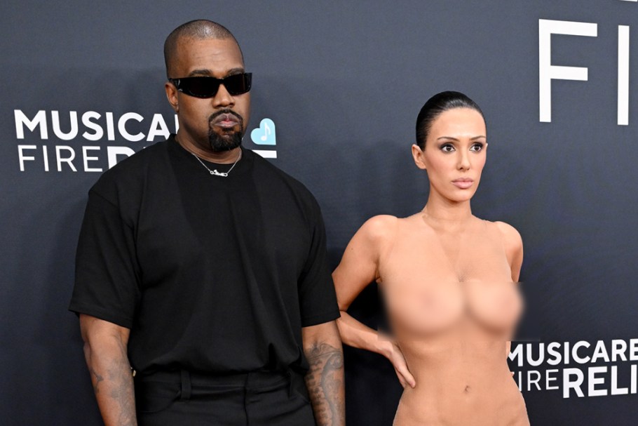 Kanye West and Bianca Censori