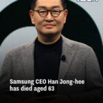Samsung CEO Han Jong-hee has died aged 63