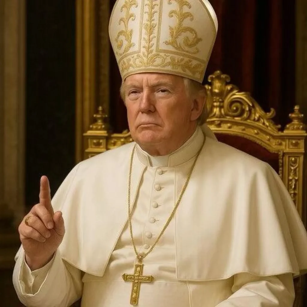 US President Trump criticised after posting AI image of himself as Pope