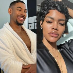 Aaron Stone Pierre and Teyana Taylor