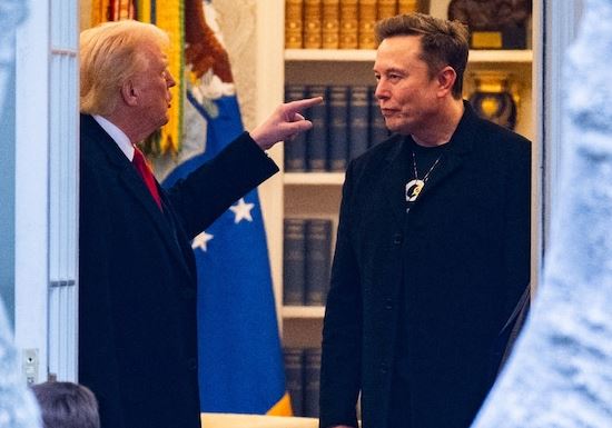 Donald Trump and Elon musk