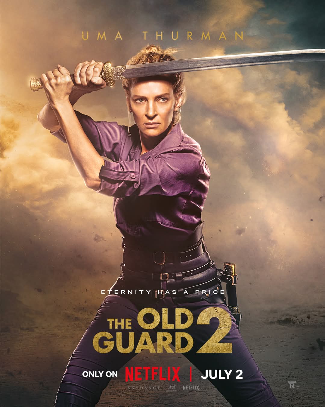 Movie Review: In ‘The Old Guard 2,’ Charlize Theron and Uma Thurman get half a movie
