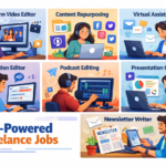 AI freelancer working from home earning money in 2026