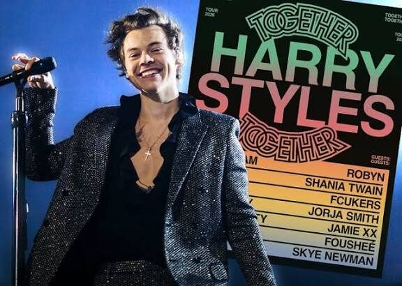 Harry Styles announces Together, Together tour in 2026