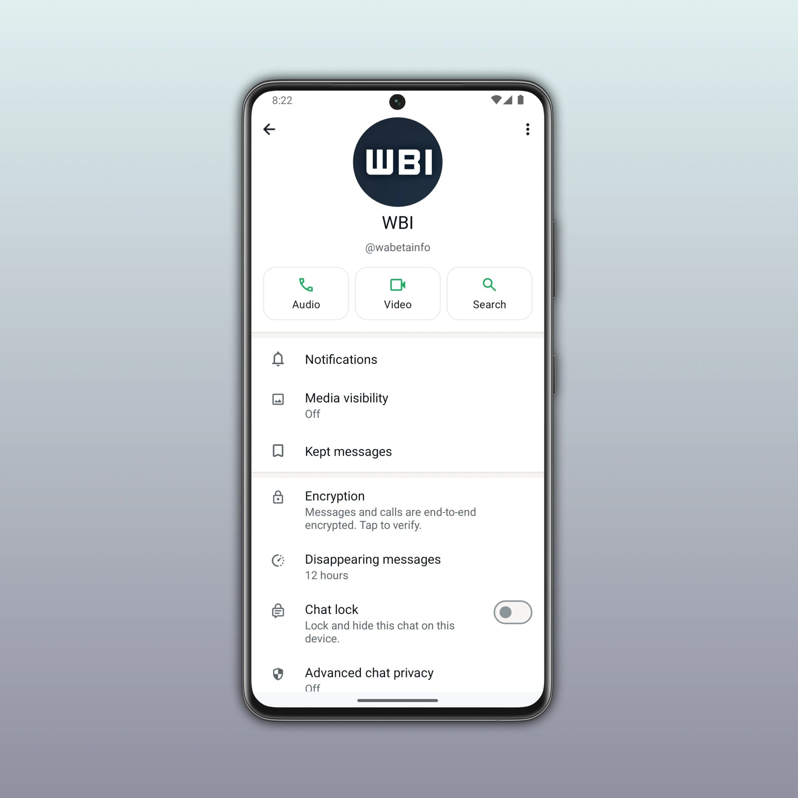 WhatsApp just put a handle on contact info screens