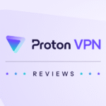 ProtonVPN logo - Swiss-based VPN service